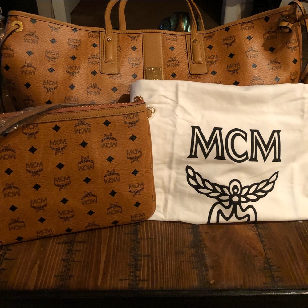 Authentic MCM Bag Large
